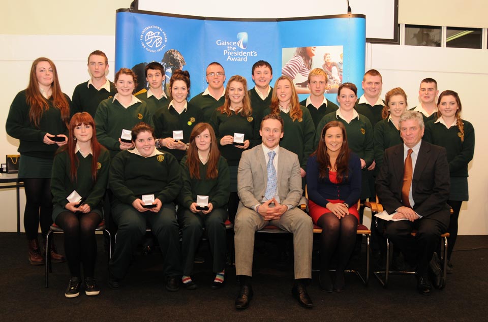 Presidential Recognition: Eighteen Davitt College Students Honoured at An Gaisce Ceremony
