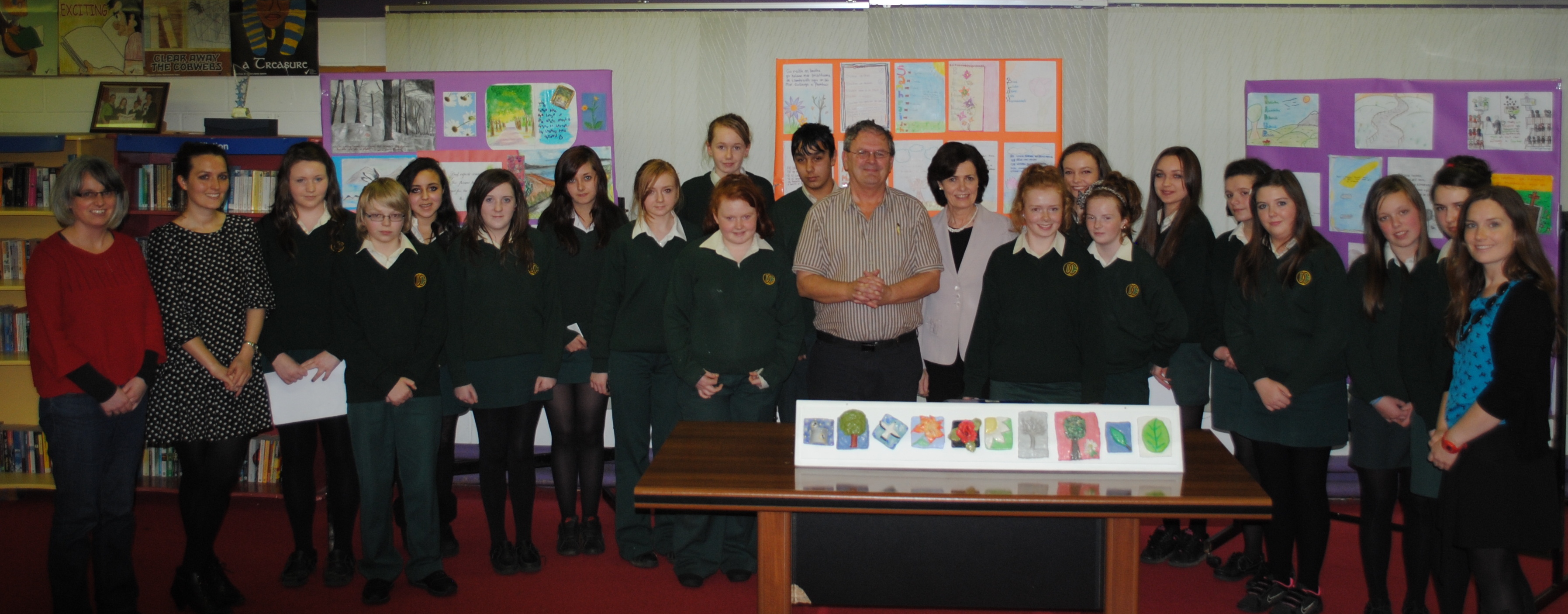 Renowned Author Gabriel Rosenstock Inspires Students at Davitt College