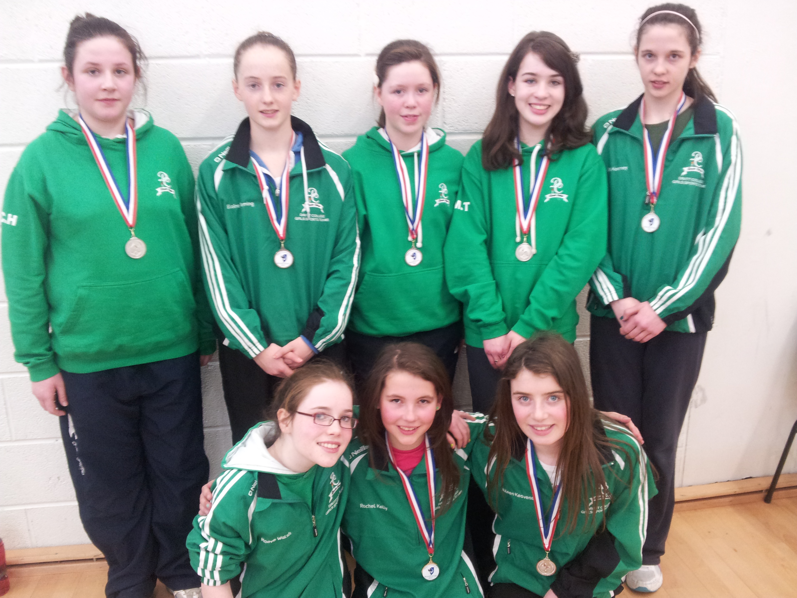 Connacht Silver Medals for Under-13 Girls’ Table Tennis Team