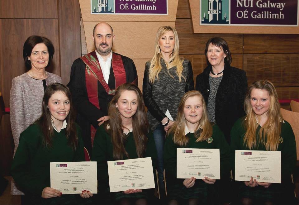 National Recognition: Davitt College Students Honoured by NUI Galway for Elite Business Marks
