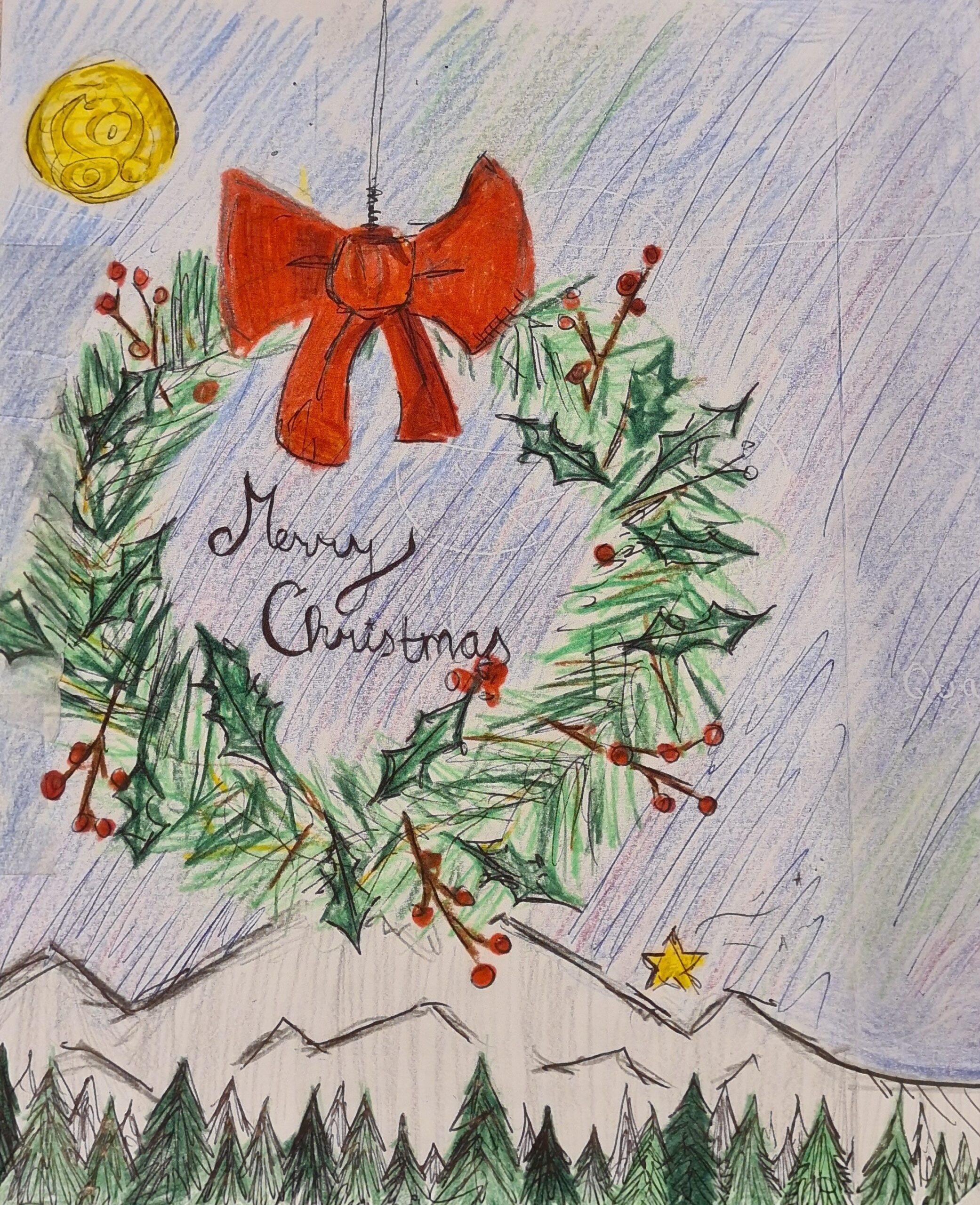 First Year Festive Showcase: Christmas Cards & Wood Technology Creations