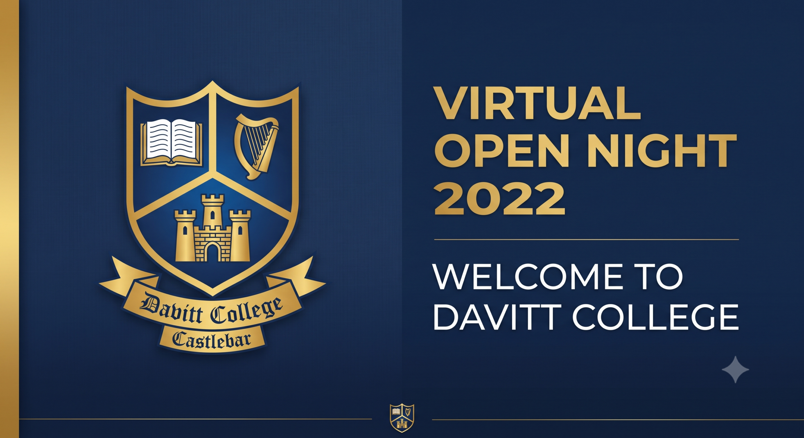 Virtual Open Night 2022 | Oíche Oscailte Fhíorúil 2022
