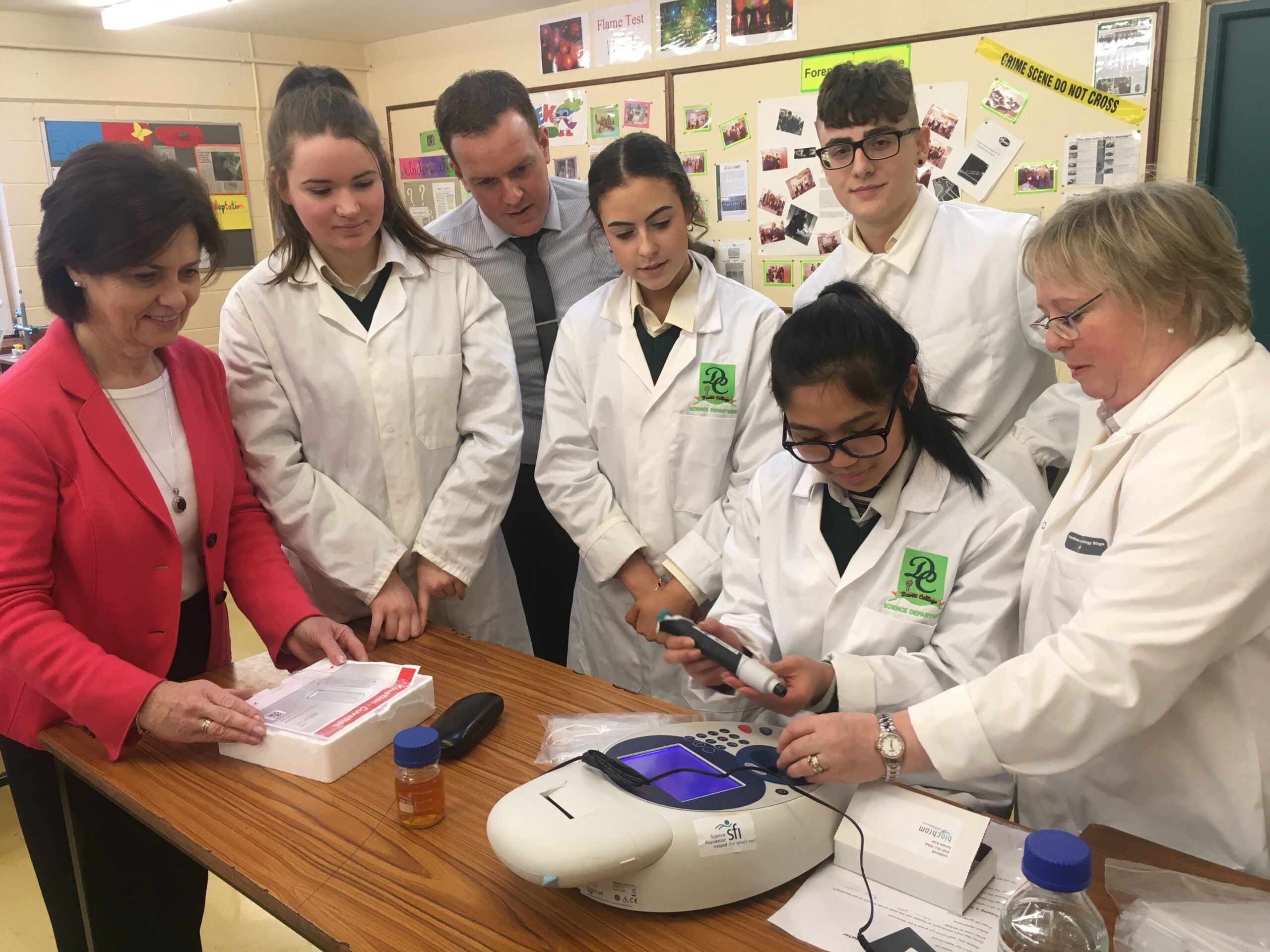 IT Sligo Delivers Hands-On Chemistry Workshop at Davitt College