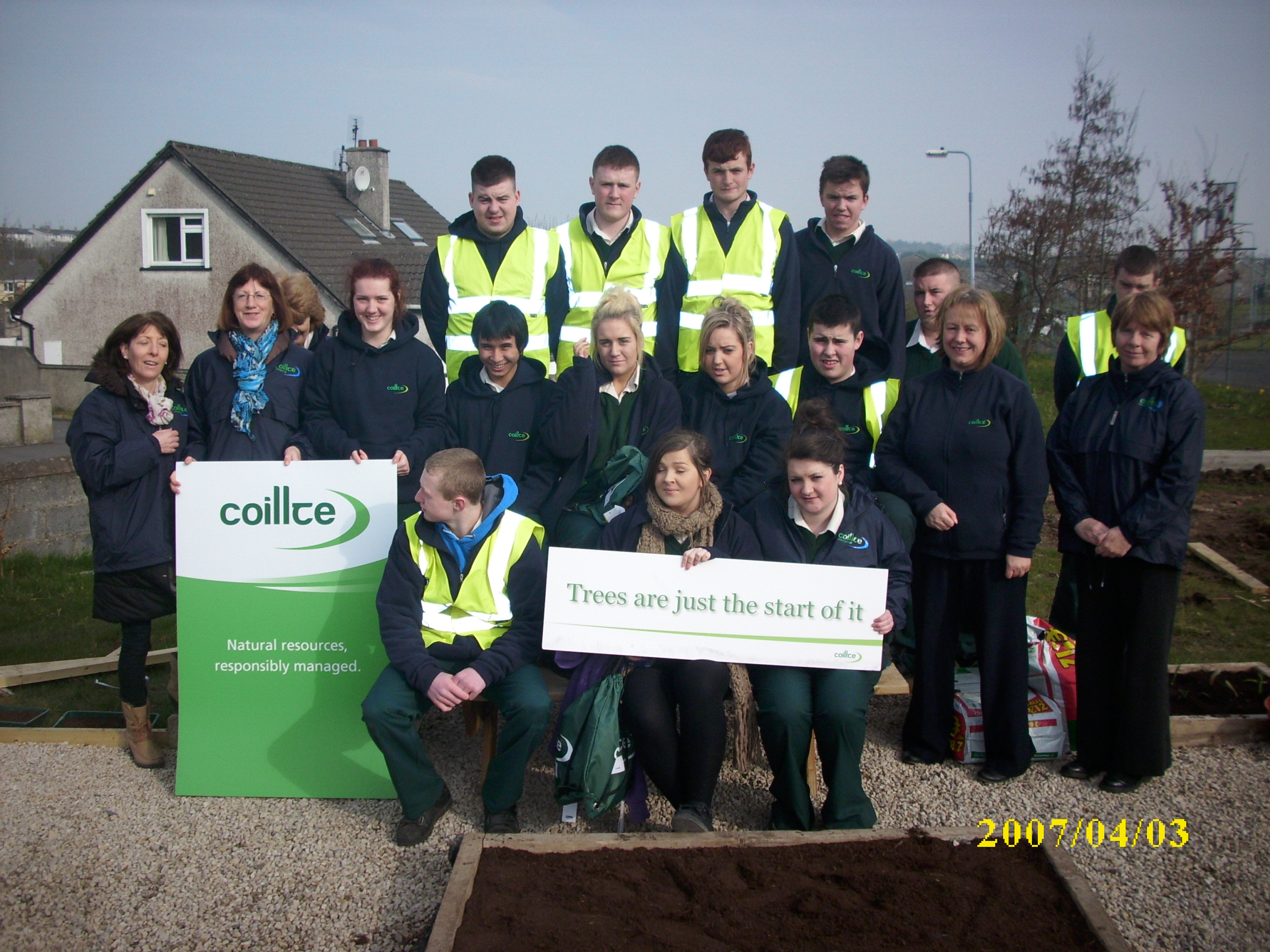 LCA Students Honoured by Coillte for National Tree Week