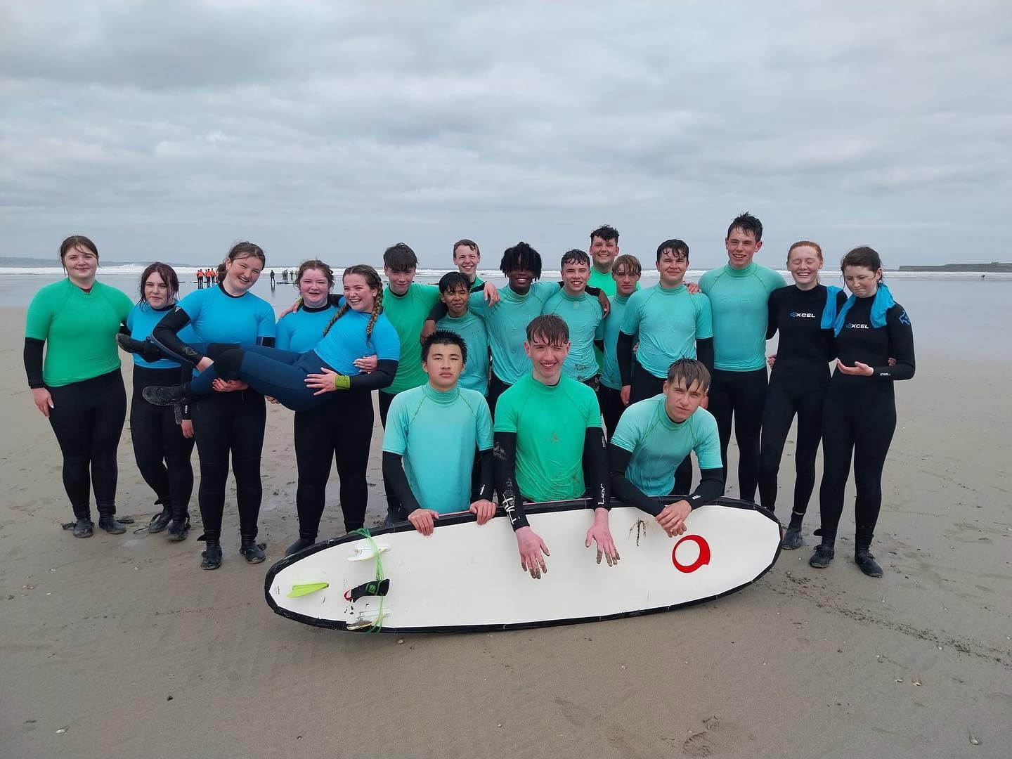 Surf, Sand, and Fairways: TYs Conquer Enniscrone