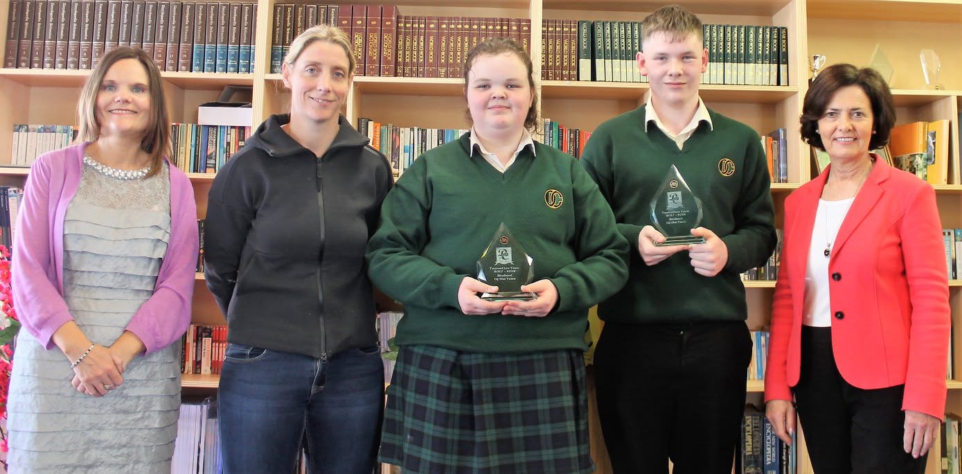 Sporting Legend Cora Staunton Guests of Honour at Davitt College Transition Year Awards 2018