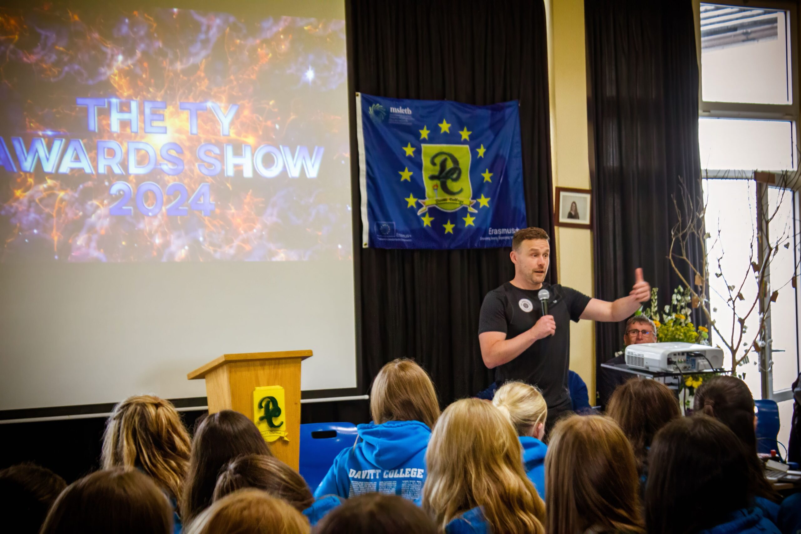 Inspiring Leadership: Andy Moran Guest of Honour at Davitt College Transition Year Awards 2024