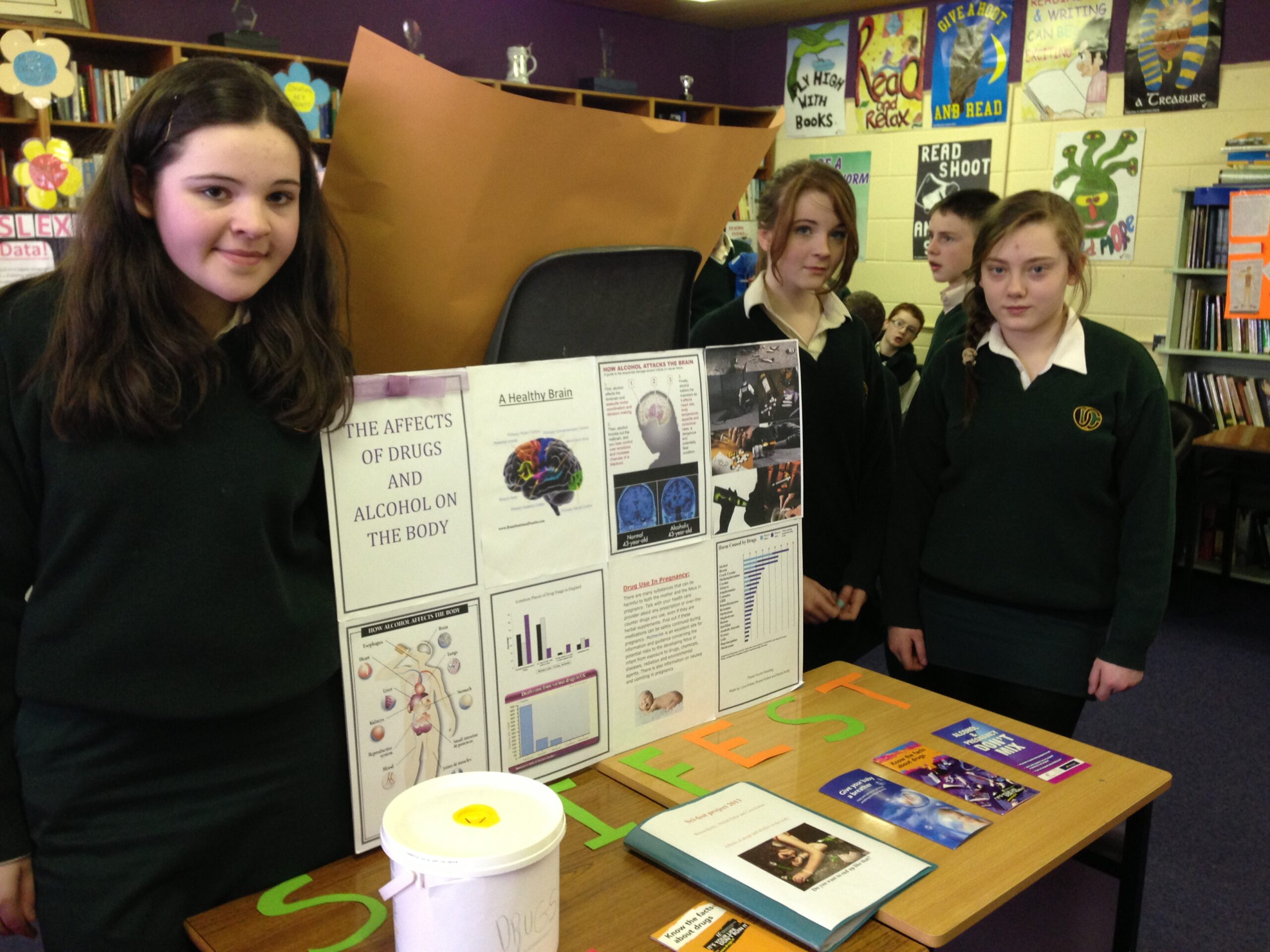Davitt College Innovators at SciFest 2013