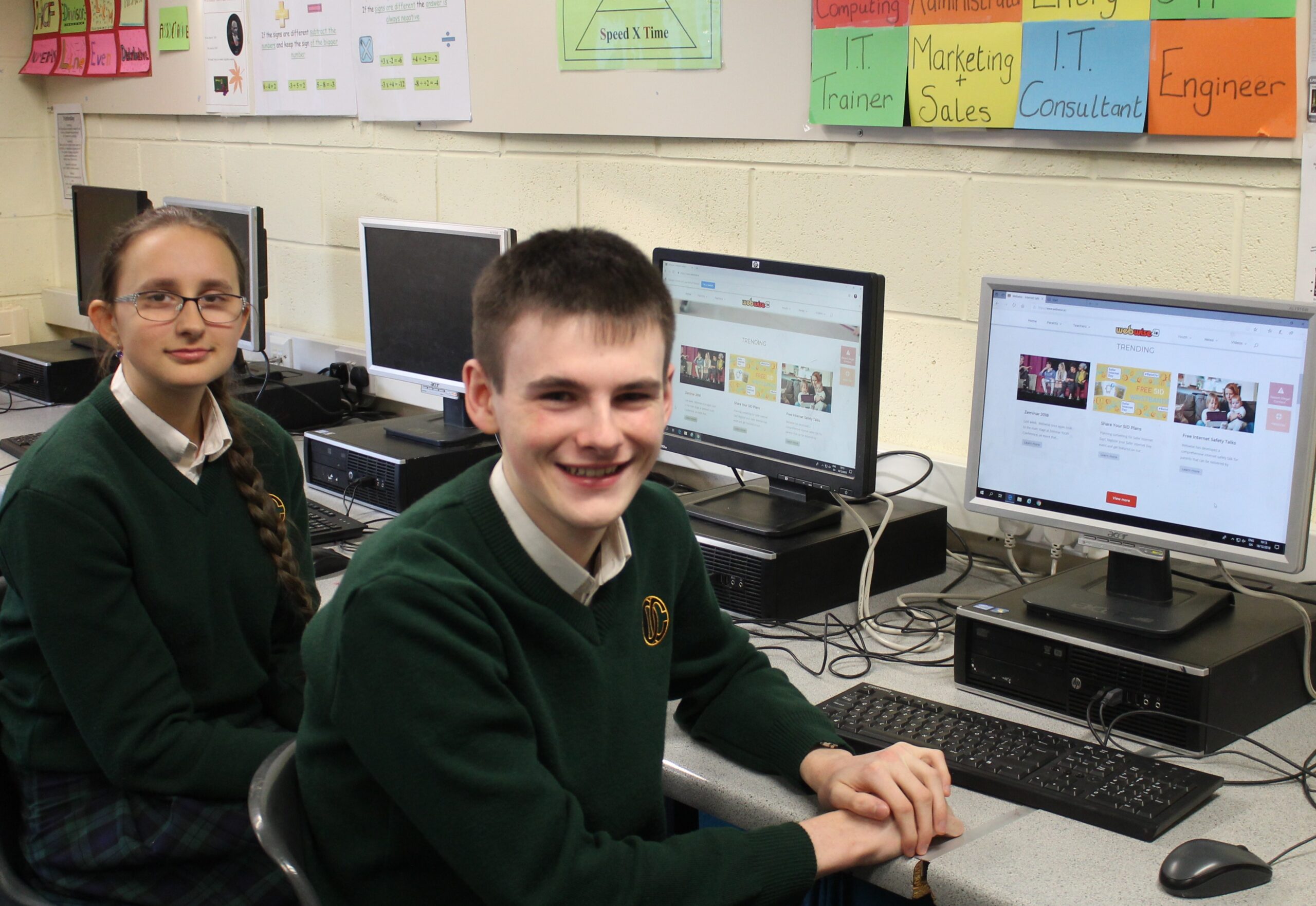 Davitt College Students Selected as Webwise Student Ambassadors