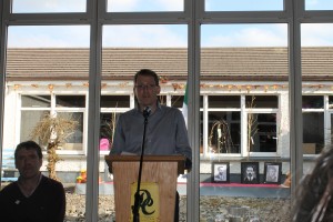 Mr. Noel Campbell from The National Museum of Ireland in Turlough and Author of “A History of Castlebar”, spoke in detail about the 1916 events in Mayo