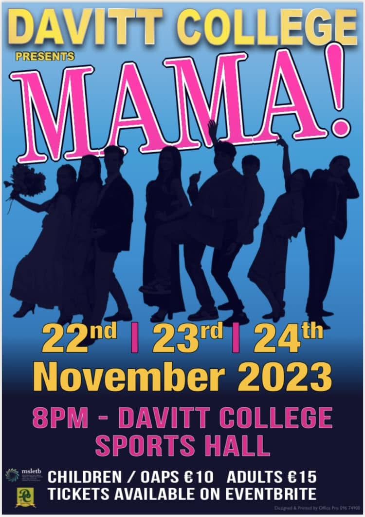 Mama! The Musical Poster 2023