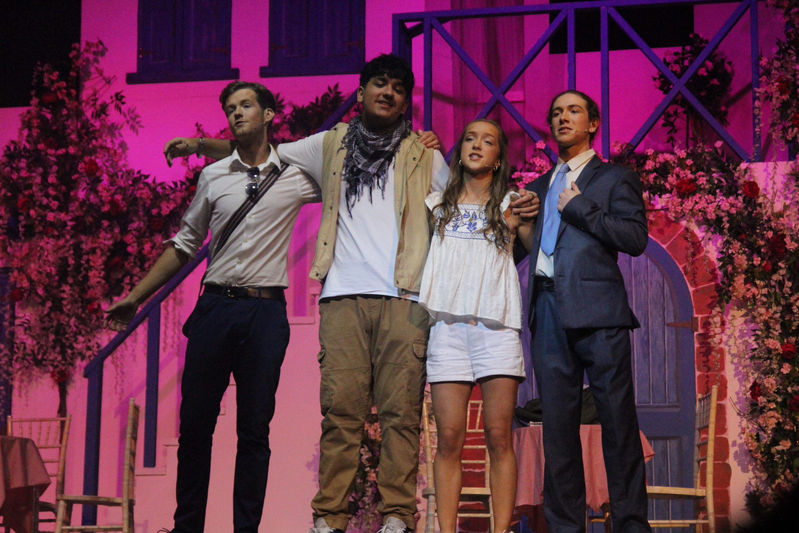 Sam, Bill, Sophie, and Harry