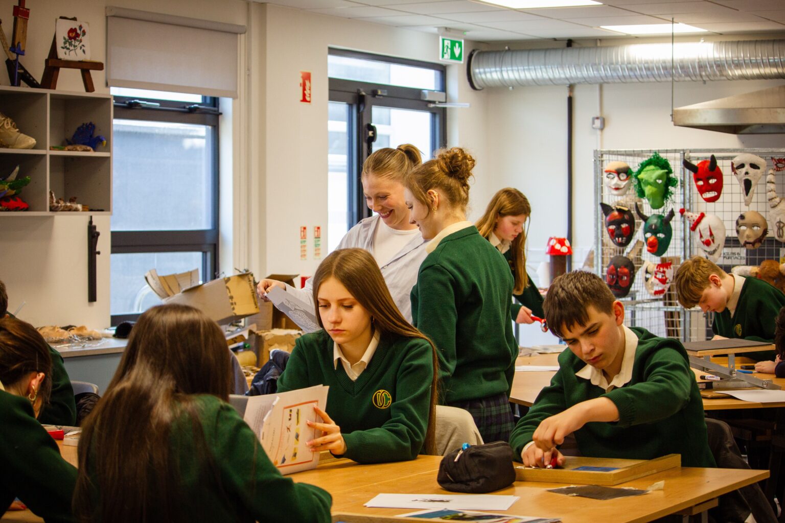 Davitt College Classroom Learning