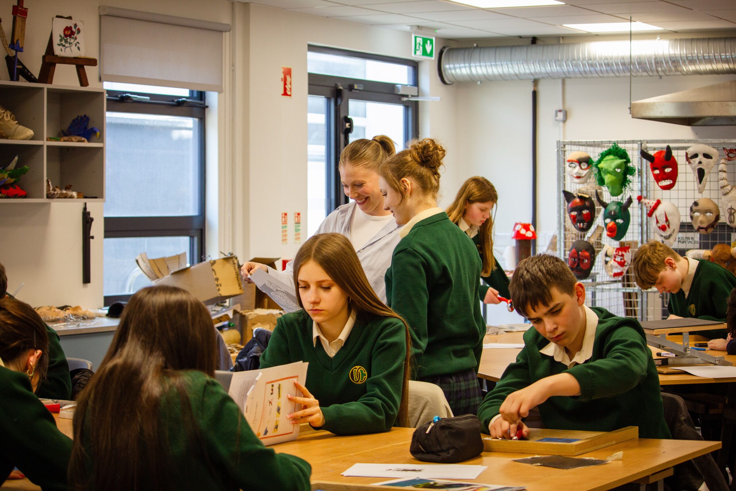 Davitt College Classroom Learning