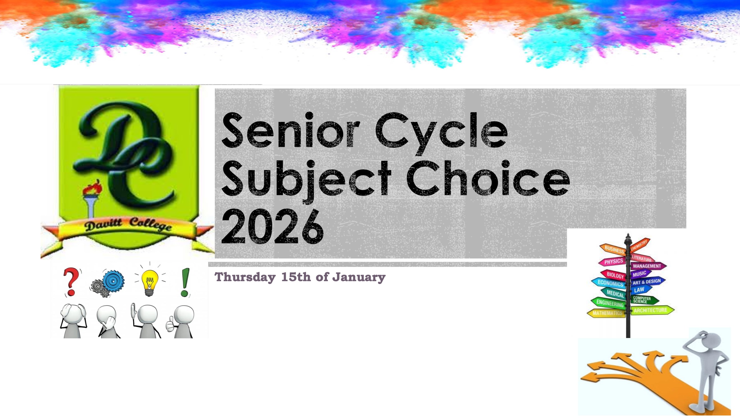 Senior Cycle Subject Choice