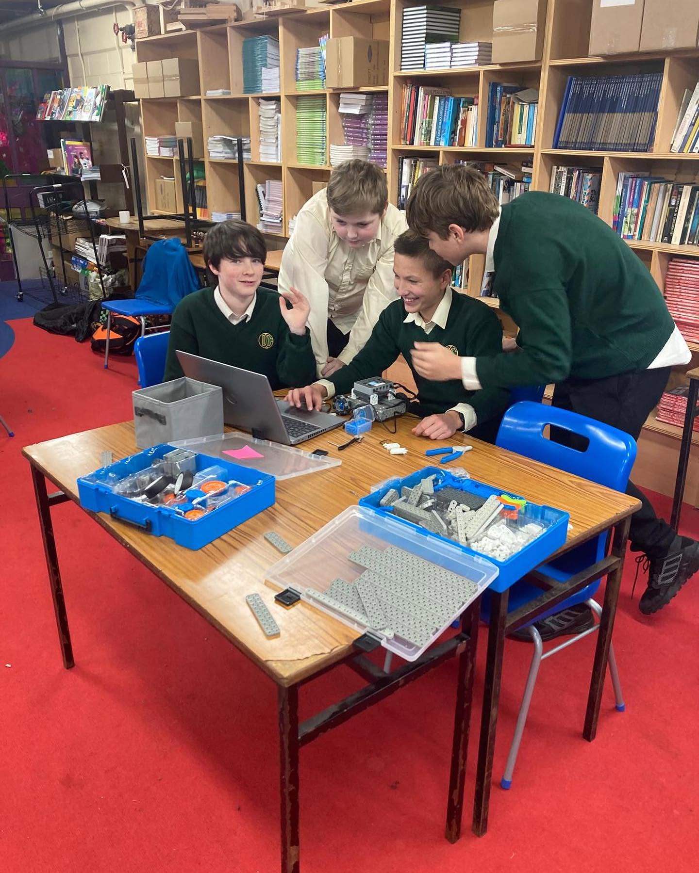 Robotics Workshop at Davitt College
