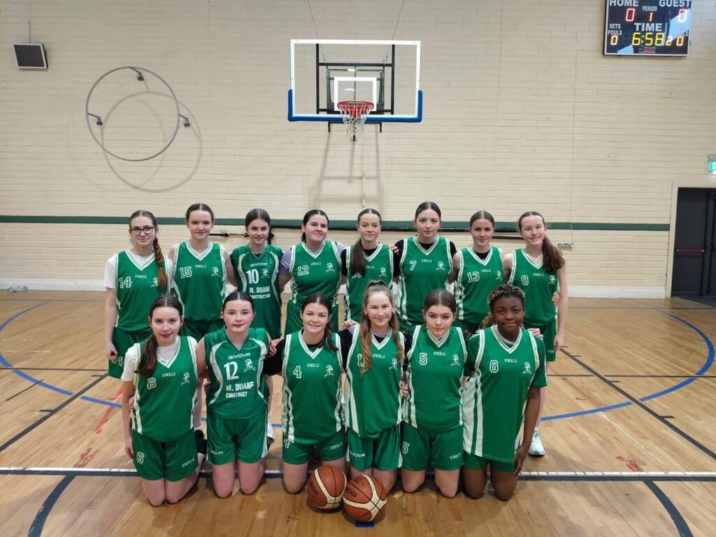 Davitt College Second-Year Girls Basketball Team