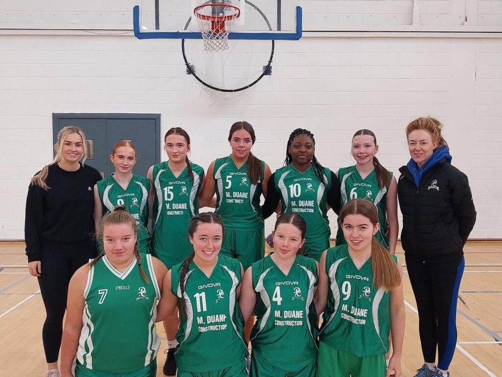 Davitt College U16 Girls Basketball Team