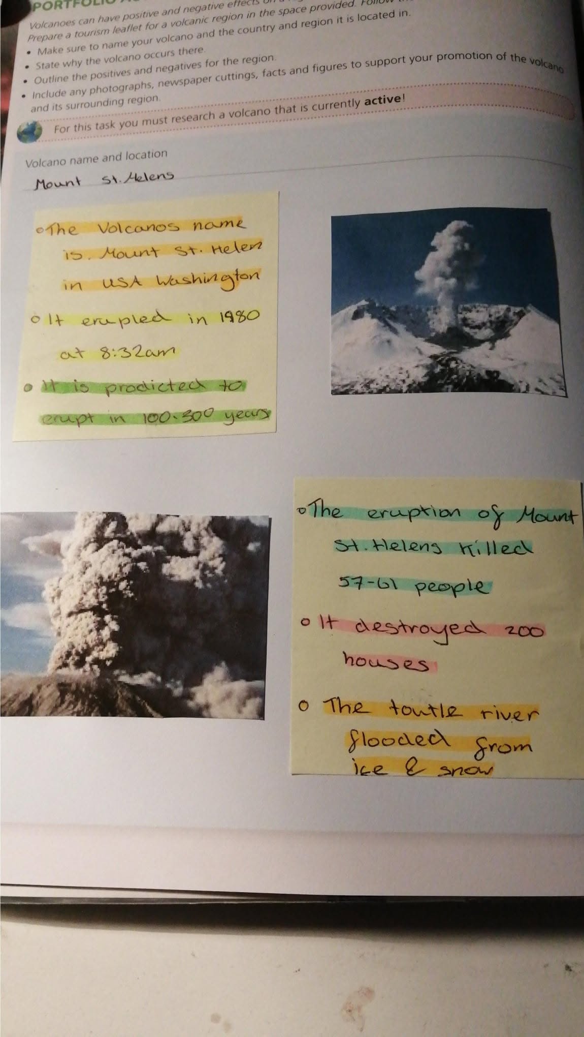 Volcanoes Project