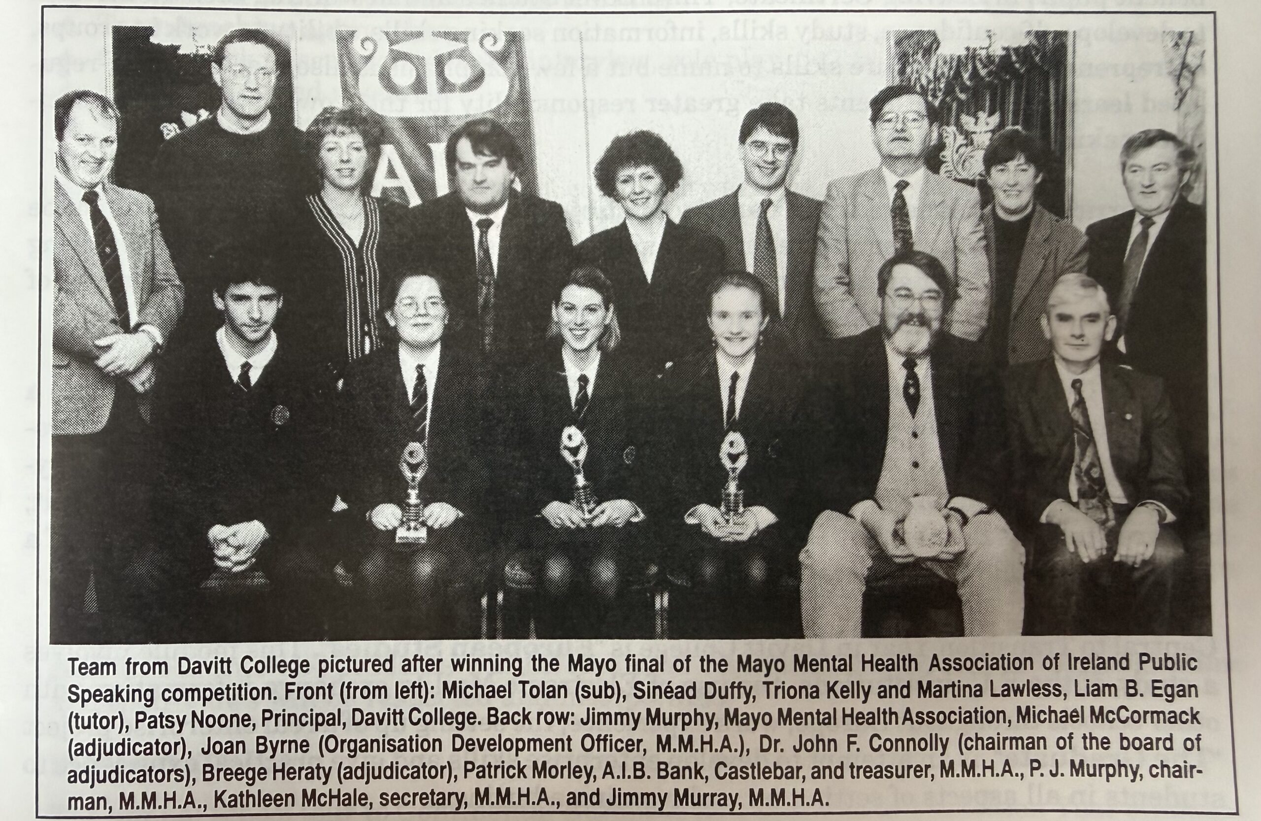 Mayo Mental Health Association Public Speaking Winners