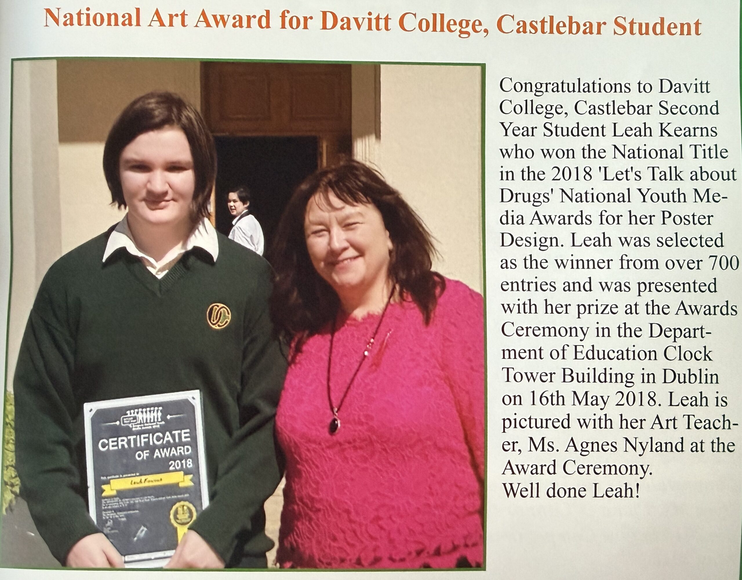 Leah Kearns Art Award