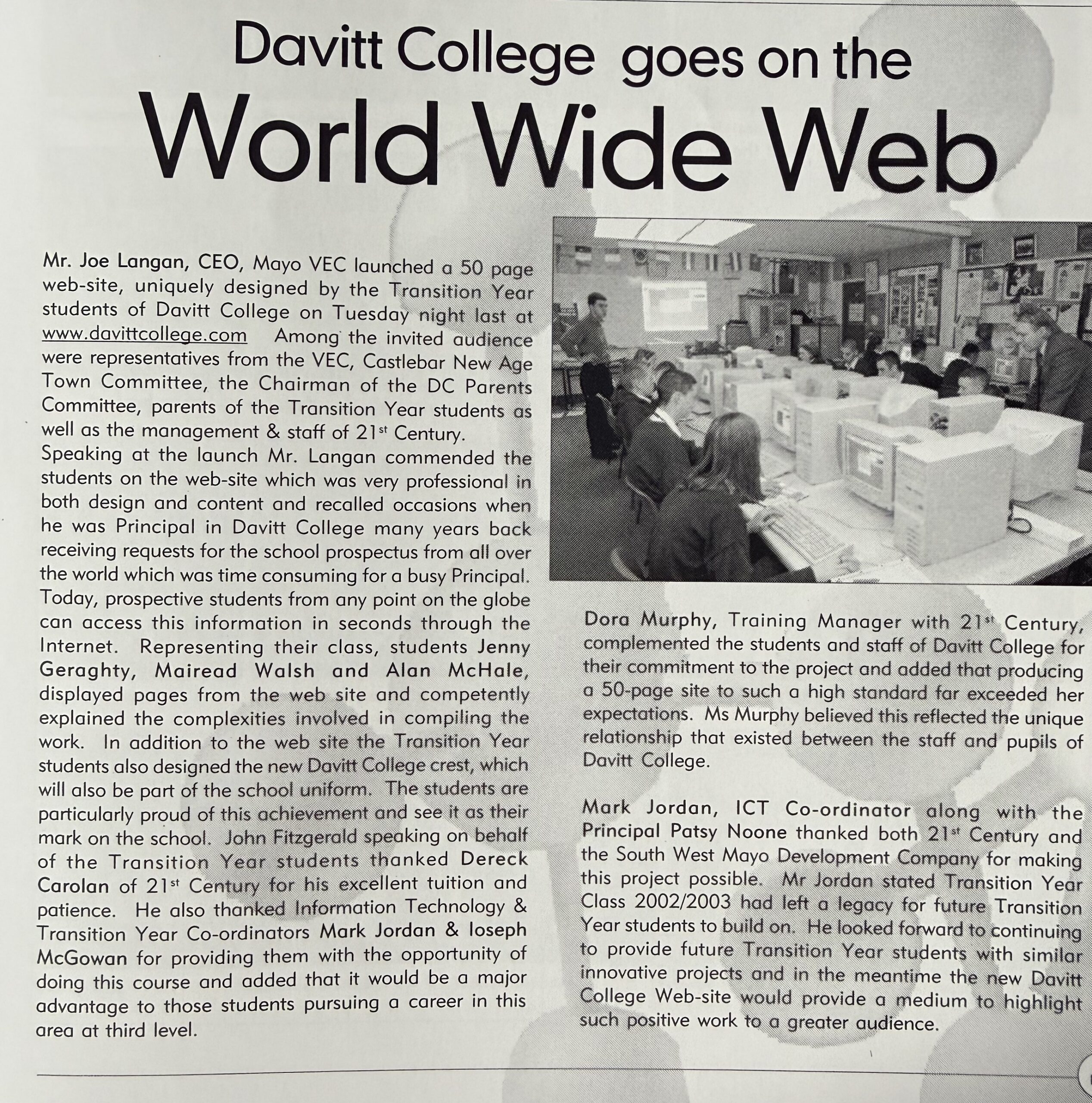 DC Website Launch