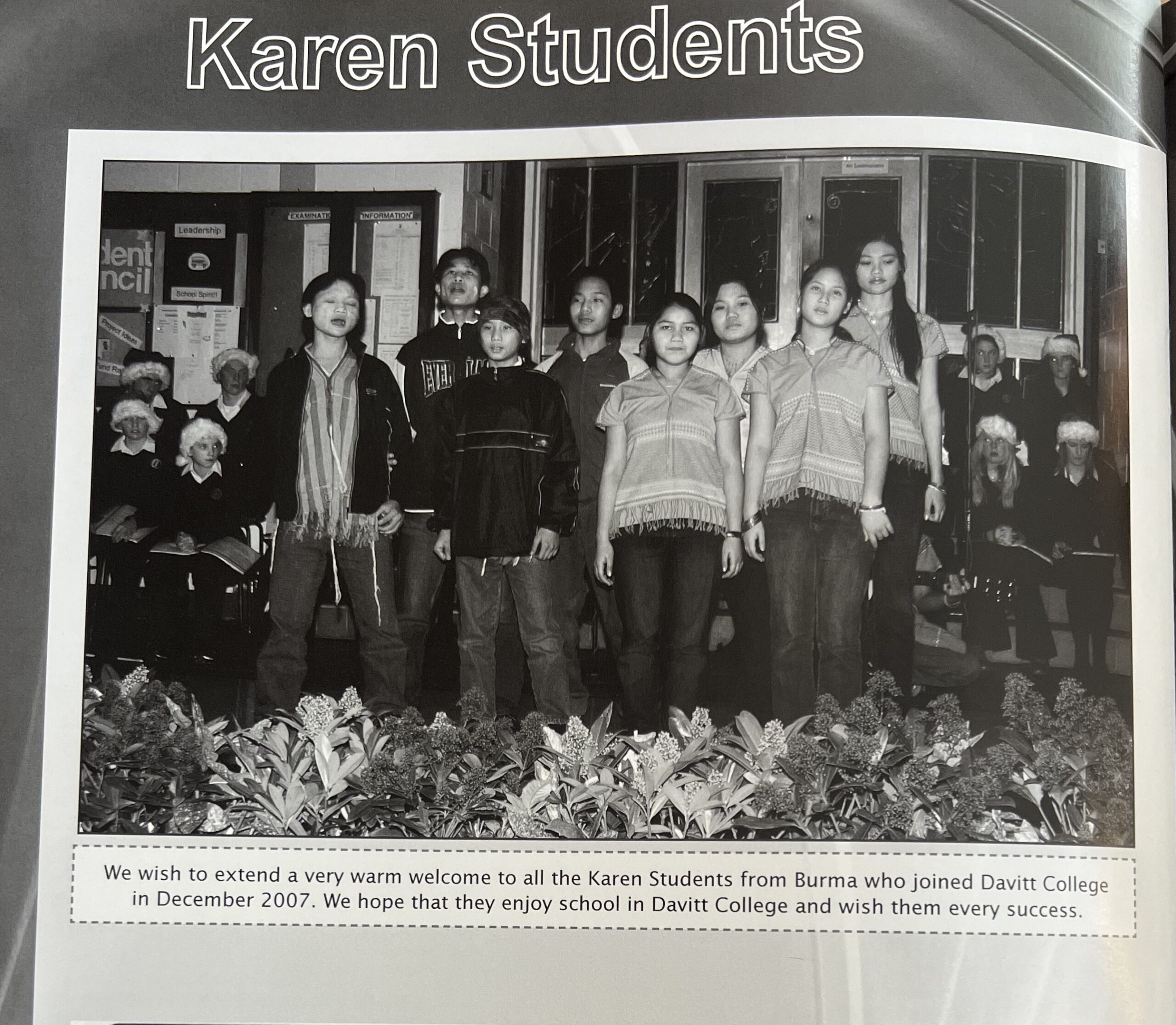 Karen Students from Burma