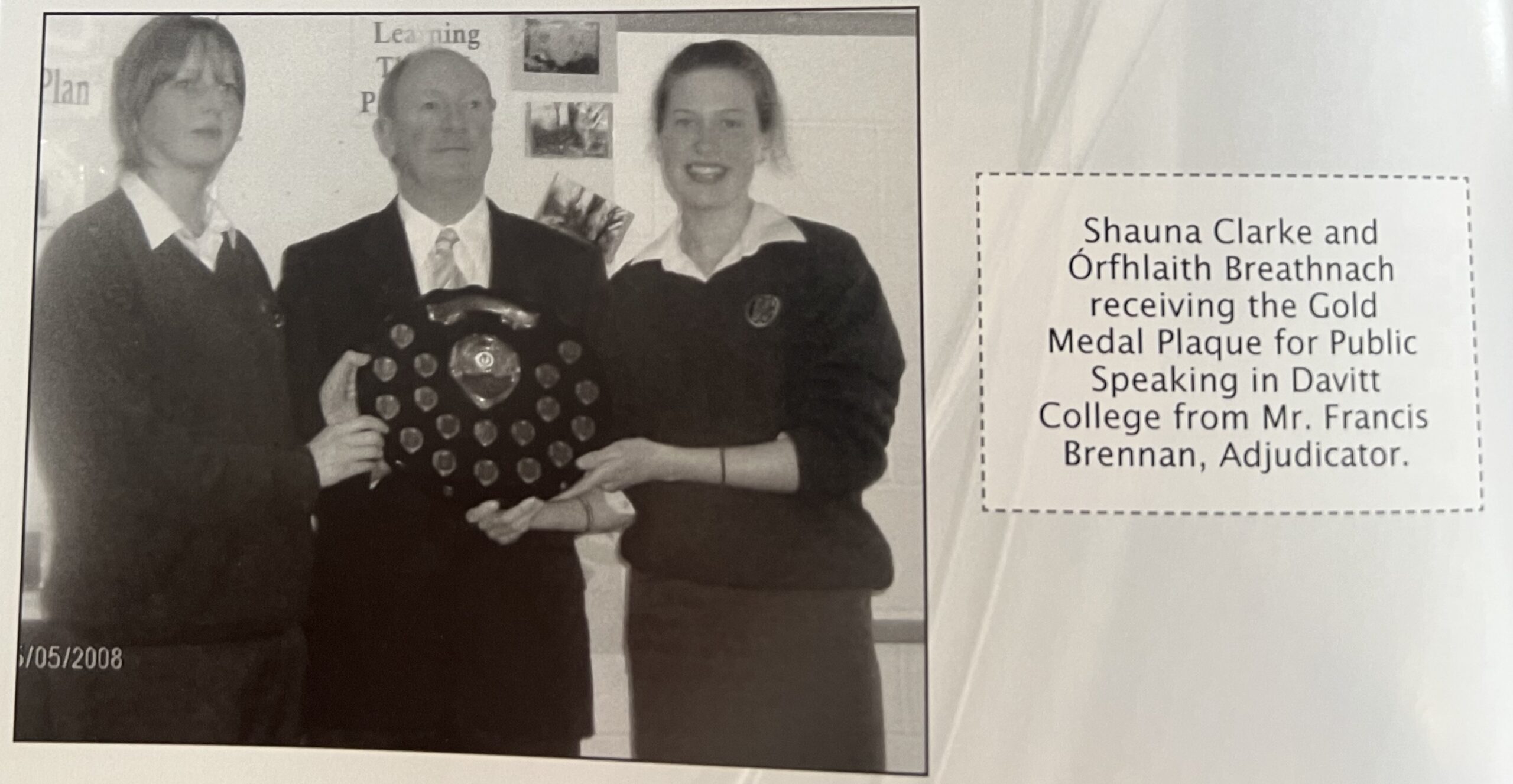 Public Speaking Plaque