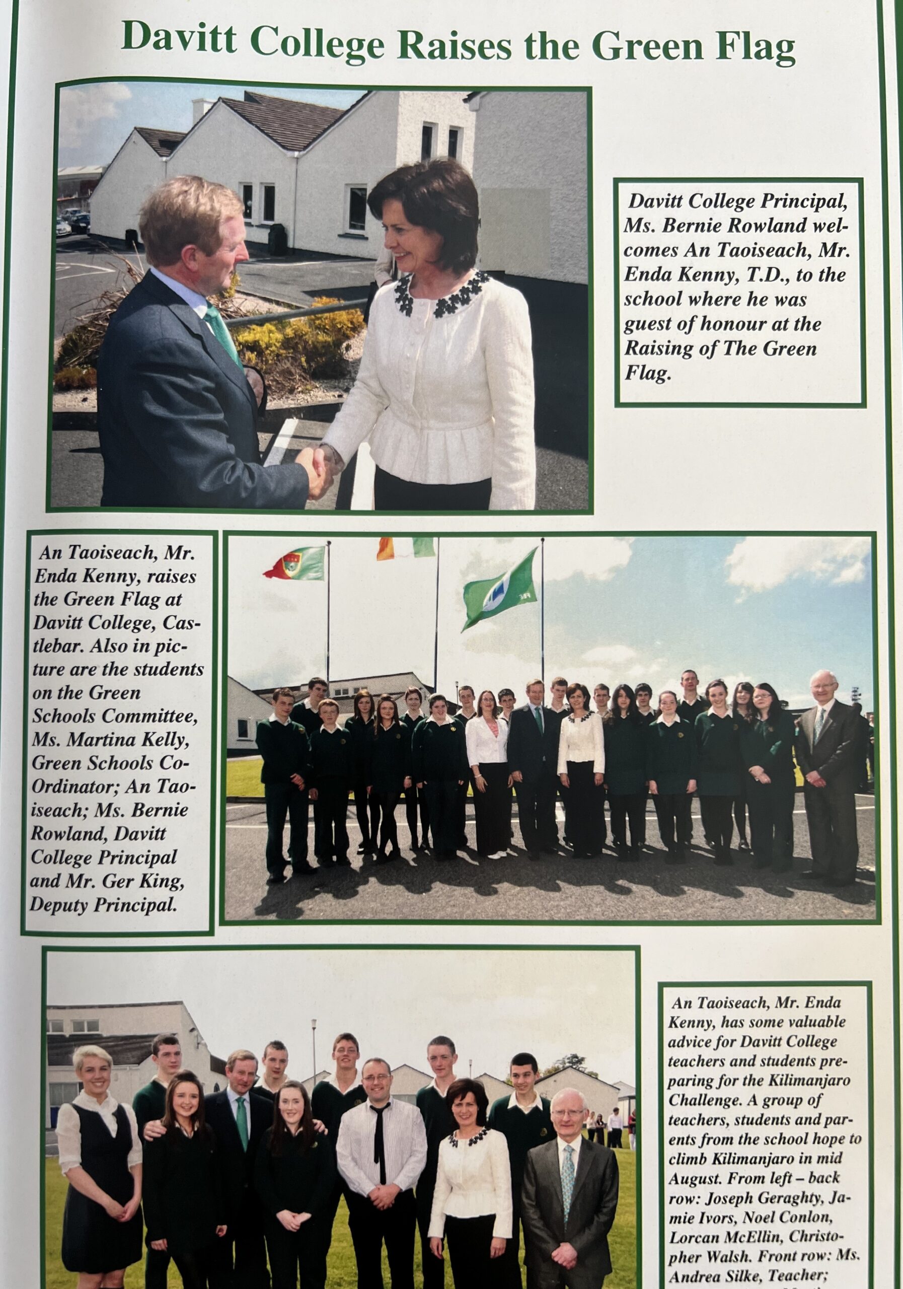 Raising the Green Flag