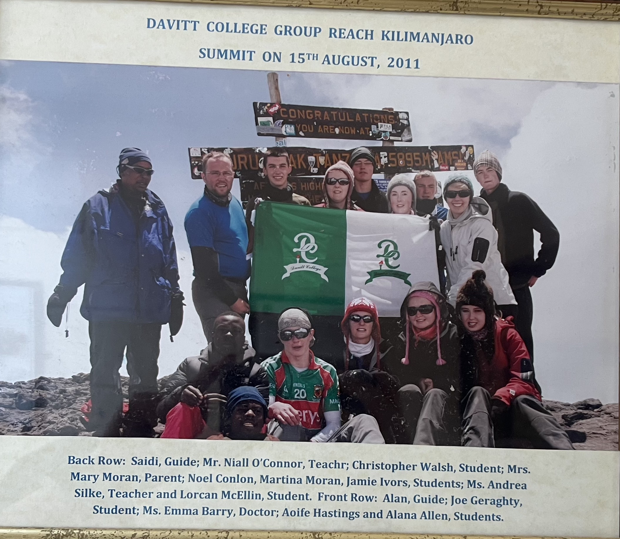 Kilimanjaro Summit