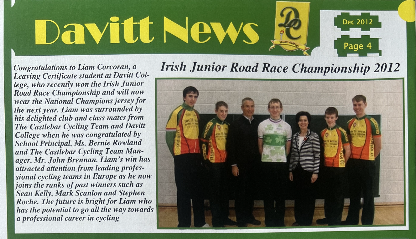 Liam Corcoran Road Race