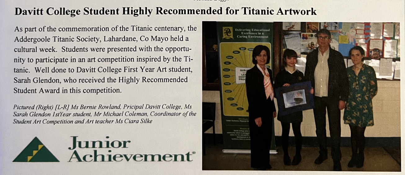 Sarah Glendon Titanic Art