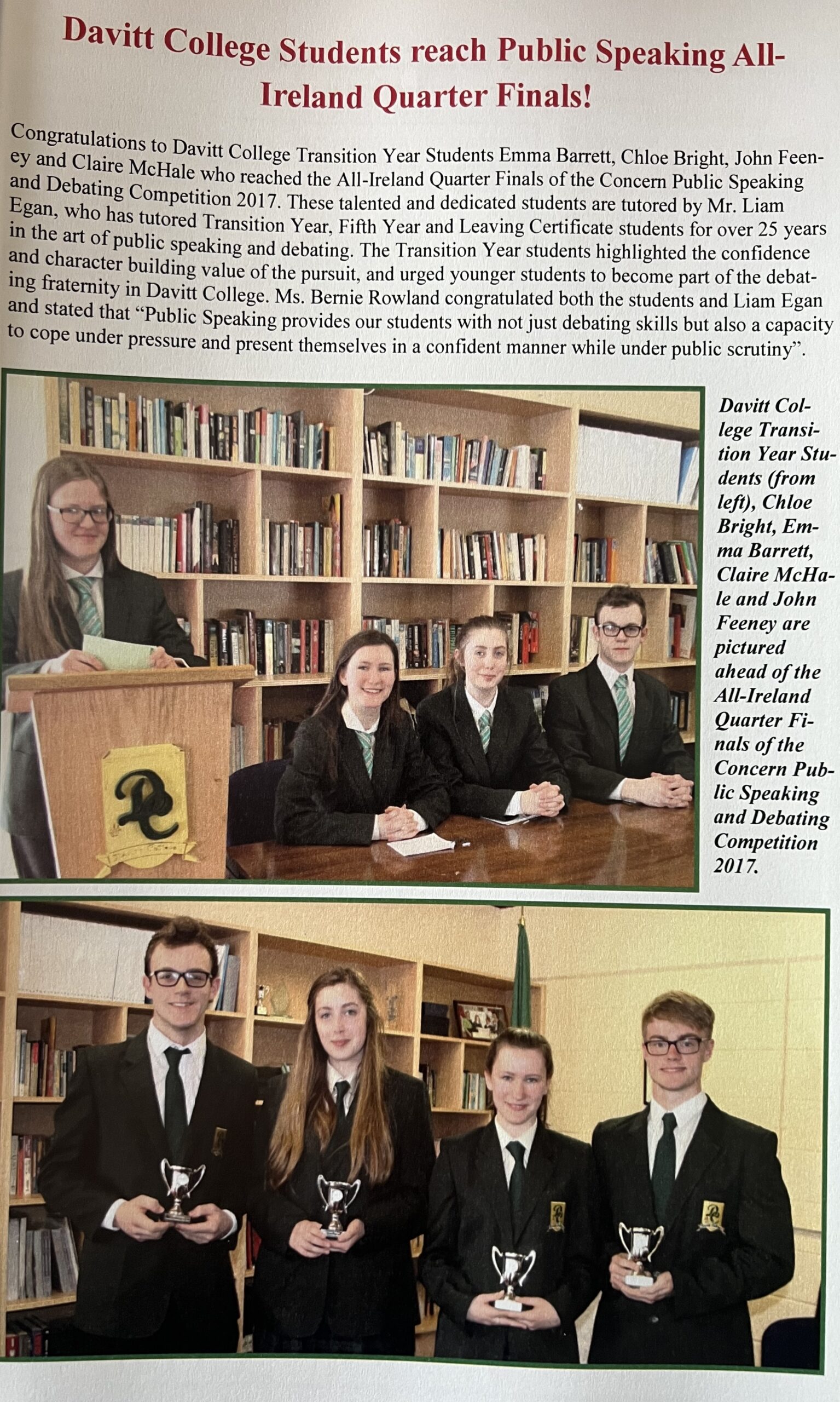 Public Speaking Team