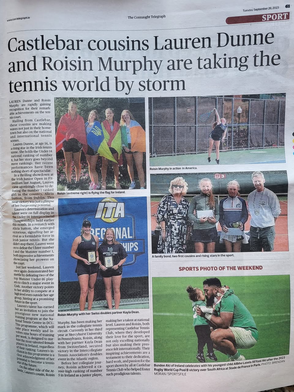 Lauren Dunne Tennis