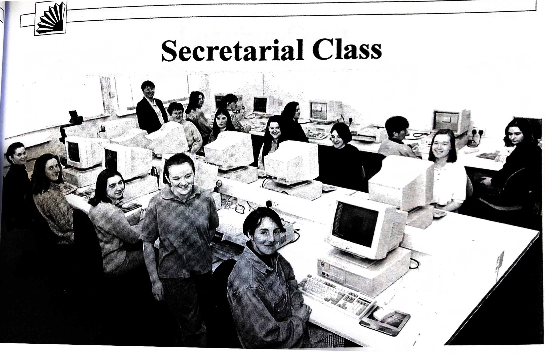 Secretarial Classes 1989-90