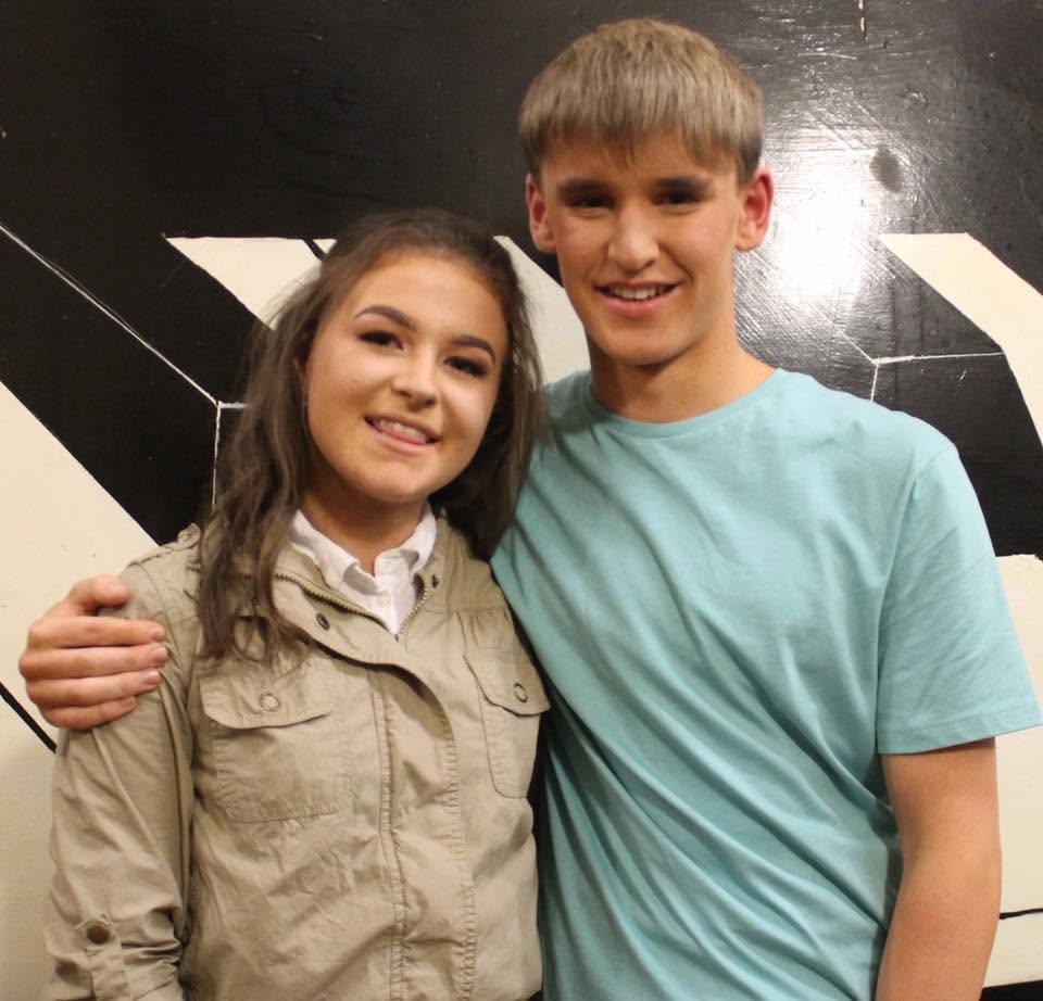 Emily O'Donnell and Cian Kilkenny