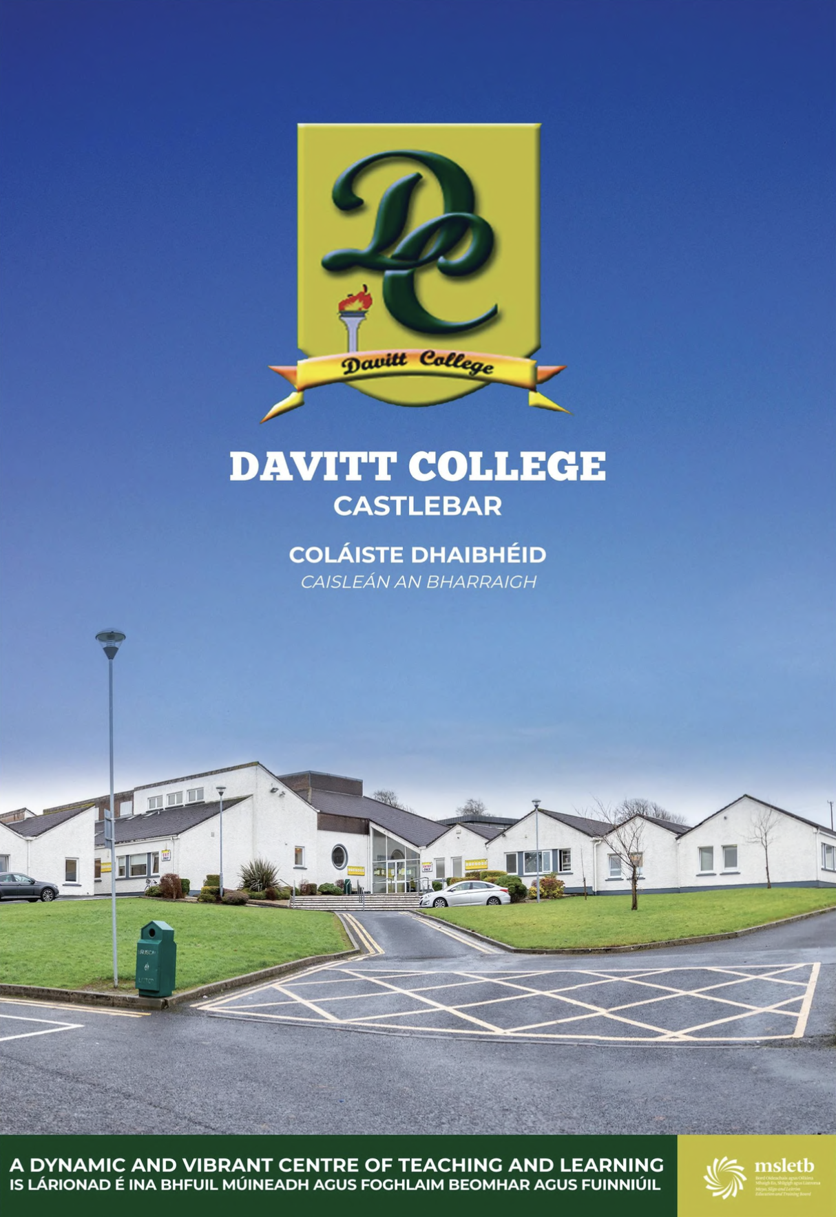 Davitt College Prospectus Cover