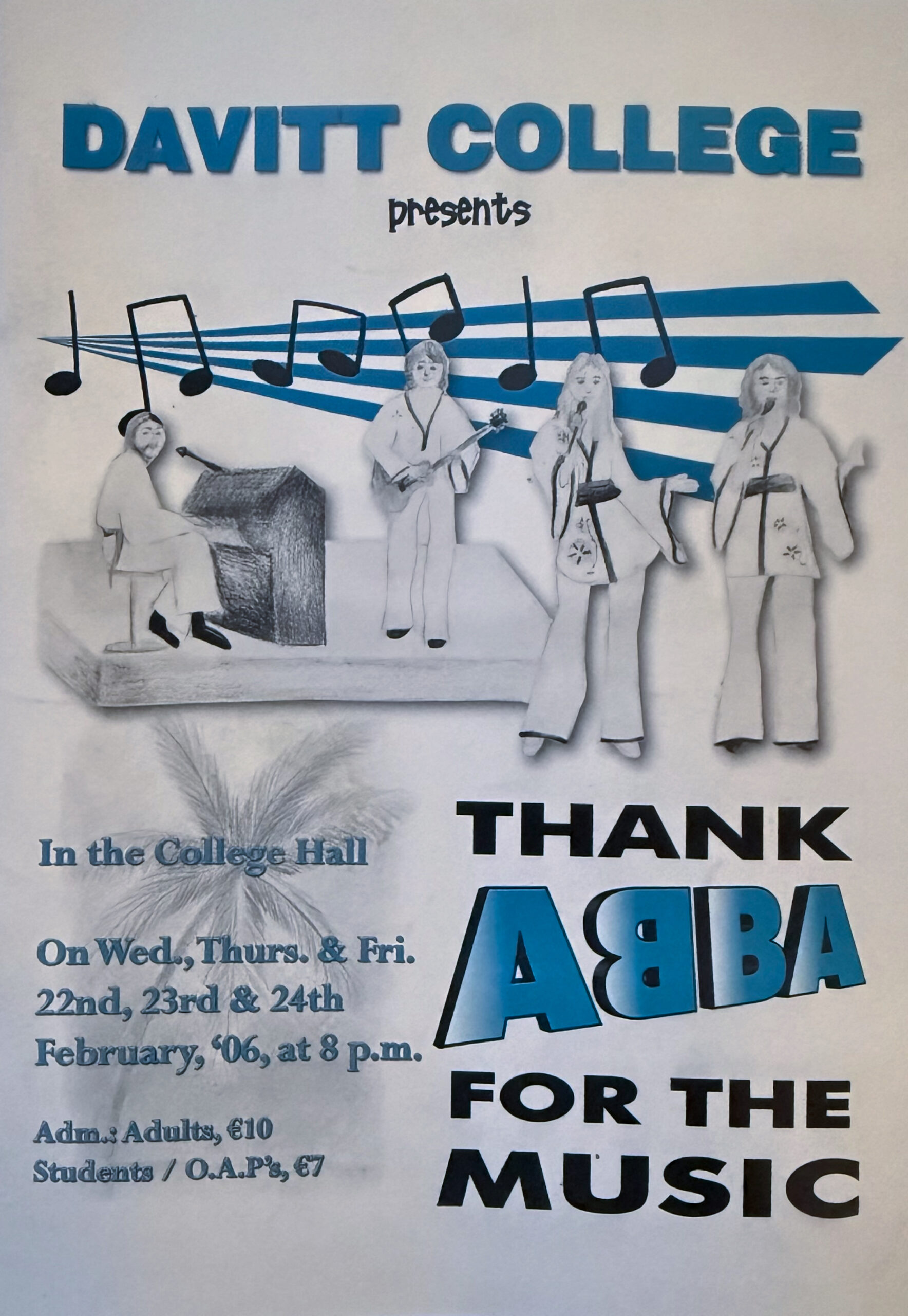 Thank Abba for the Music 2006 Production Poster