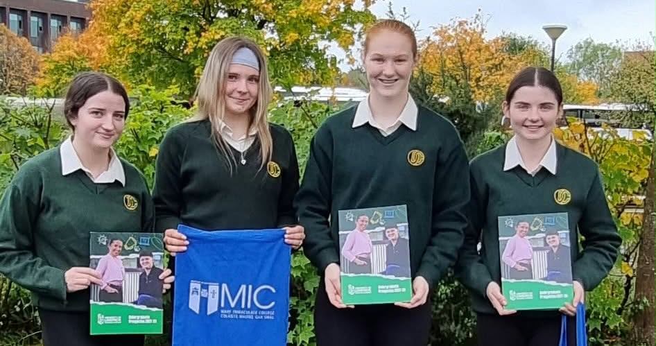 Davitt College Sixth Year careers trip to Limerick
