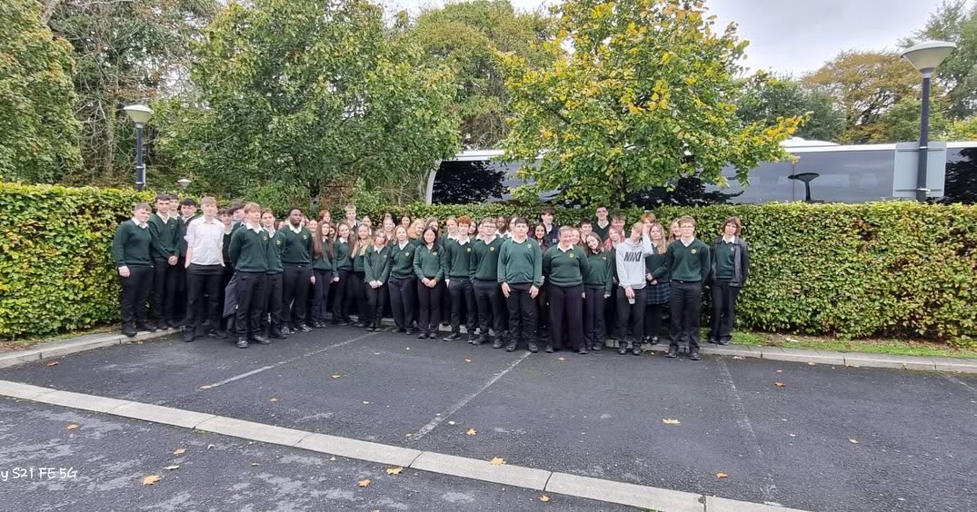 Photograph from the Sixth Year Limerick careers trip