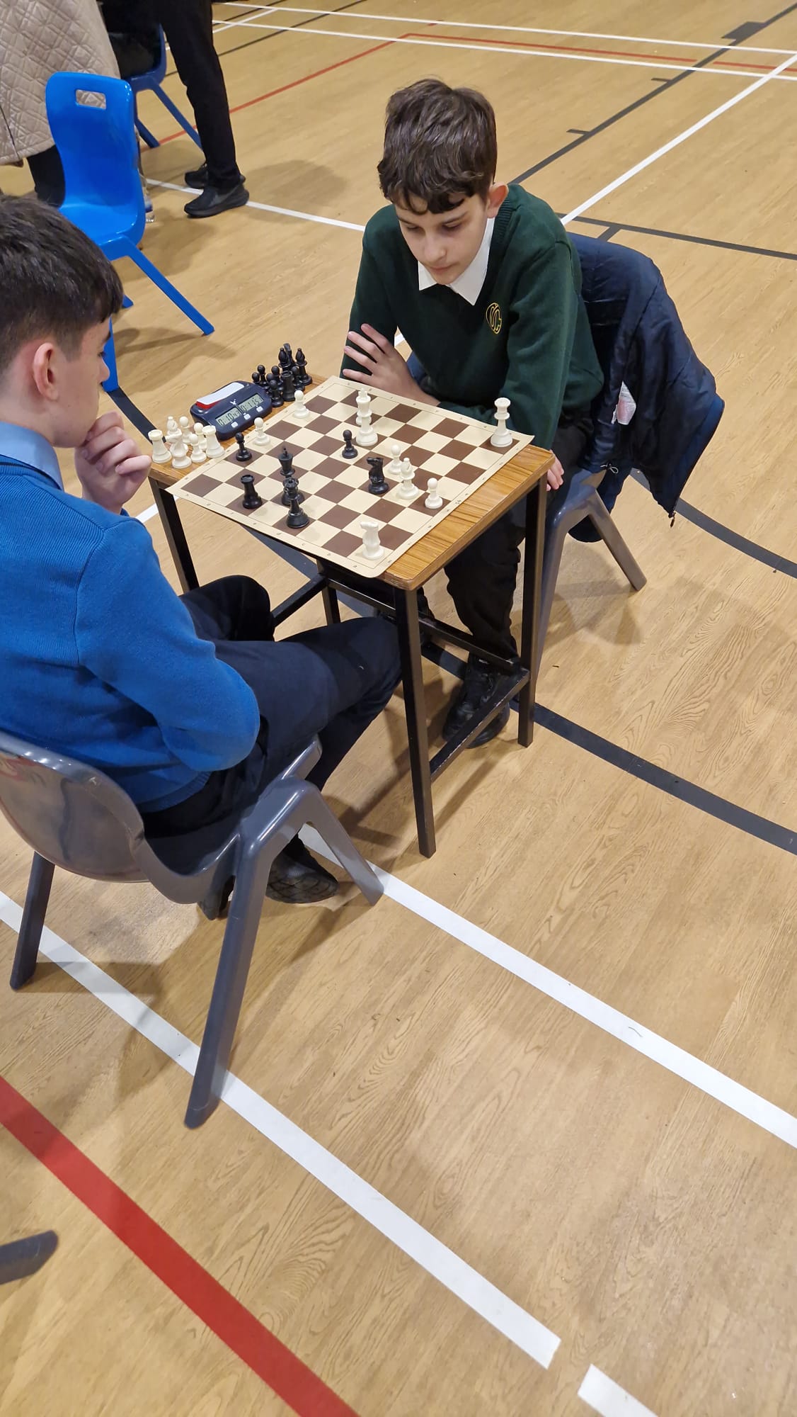 Davitt College chess tournament photograph 5