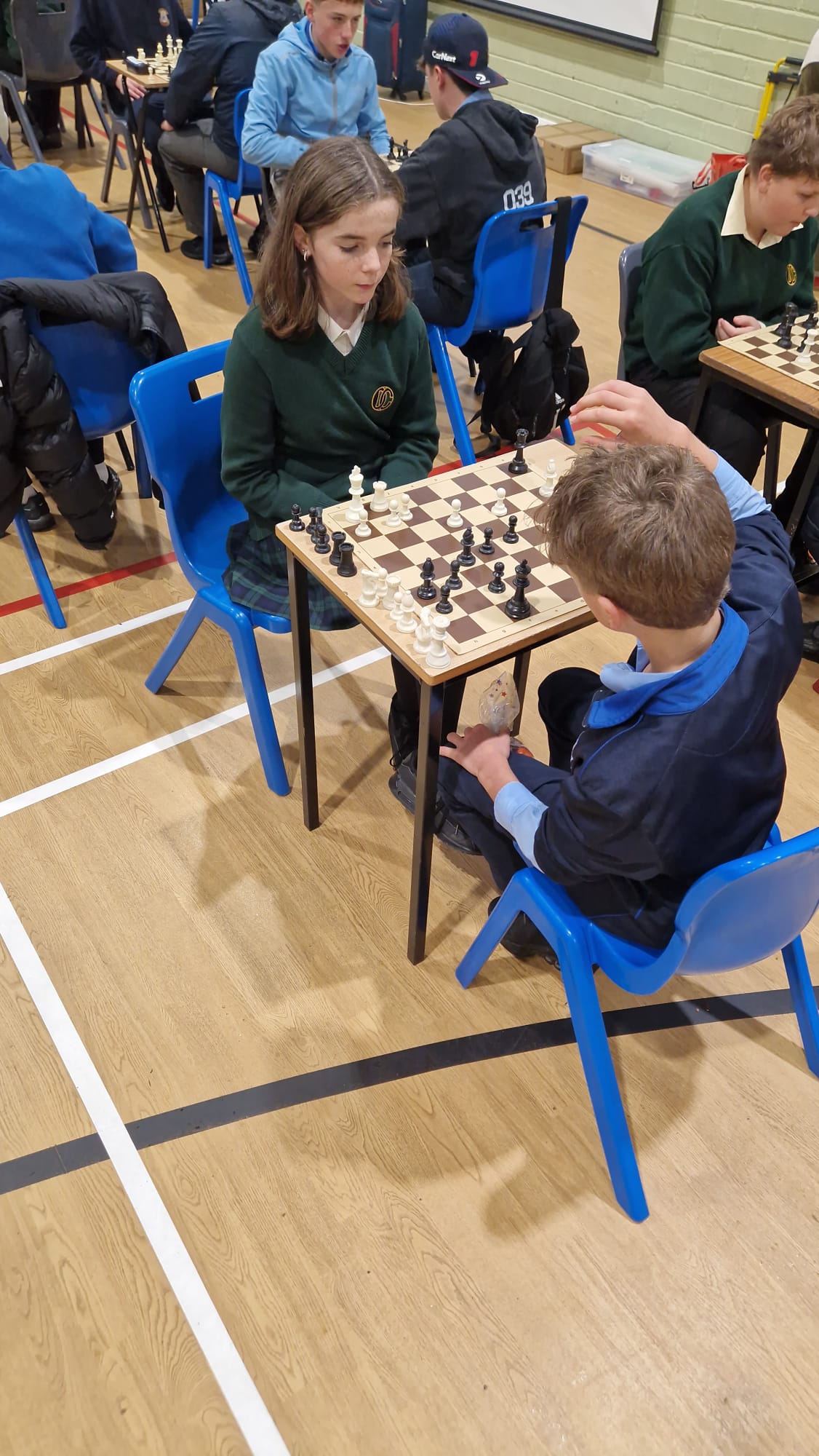 Davitt College chess tournament photograph 6