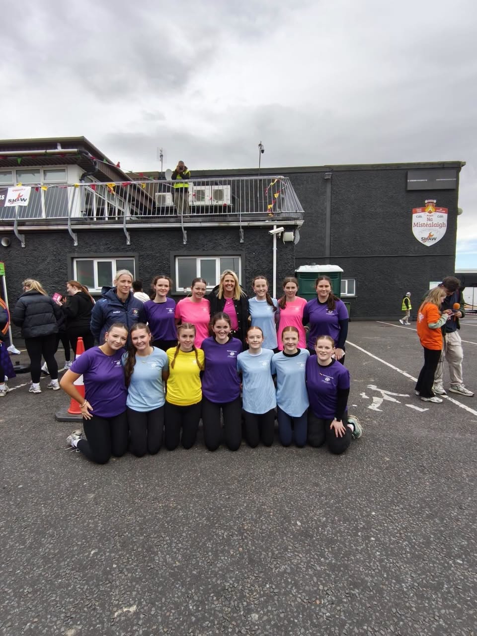 Davitt College TY girls at the Her Moves Festival