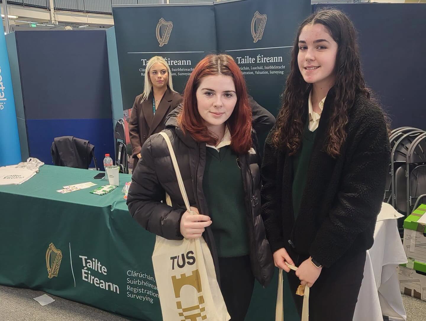 Davitt College Fifth Year students at the careers event