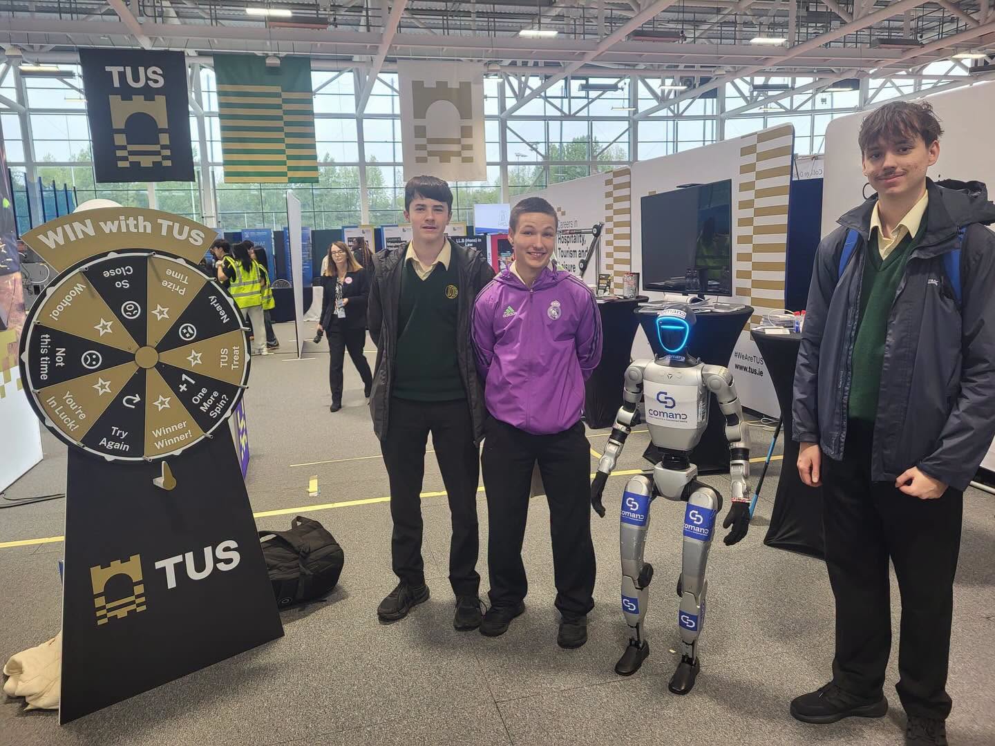 Students attending the IGC Midlands College and Careers Fair