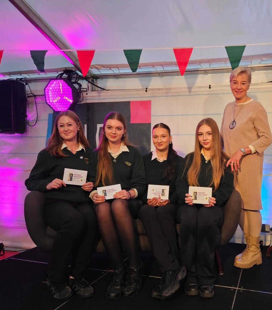 Davitt College students at the Wild Atlantic Words Young Writers Competition