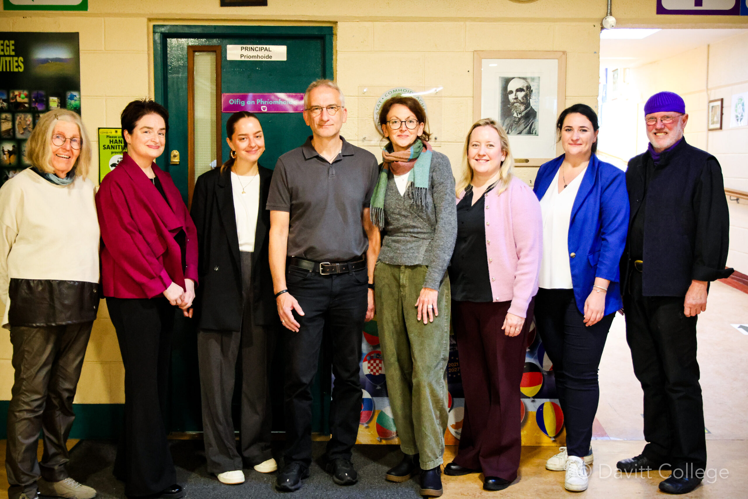 Visit of the Mayor of Höchstadt to Davitt College