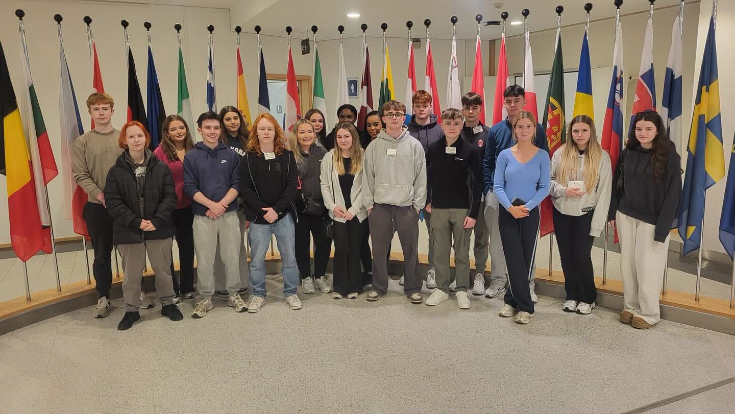 Davitt College Erasmus+ group in Lille